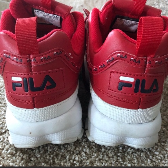 Red Filas - Picture 4 of 5